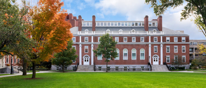 Image of Murdock Hall on the HGSE campus.