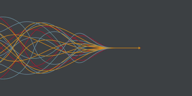 Abstract arrow direction. Technology background